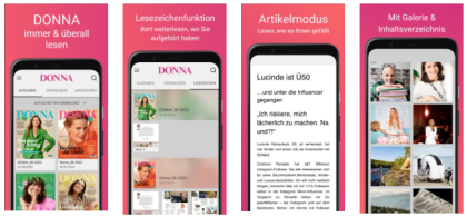 DONNA E-Paper App See by Silke Collagepng